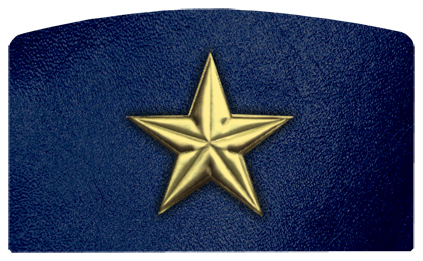 DACRO-430-GD-BL Star Gold-Blue